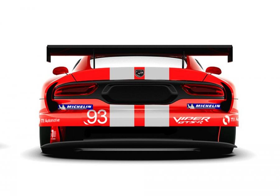  Dodge Viper GTS-R Red and White 2014 года  (фото 4 из 8)